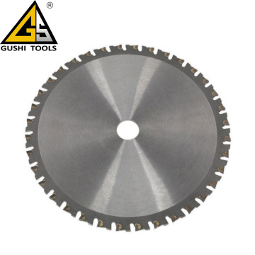 TCT metal cutting saw blade for cut iron, colored steel , angle steel, etc.